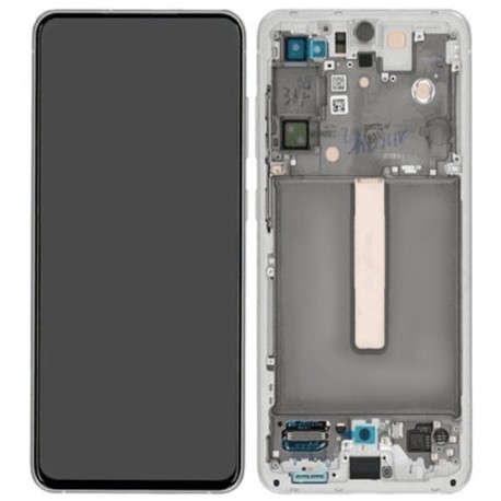 Samsung Galaxy S21 FE 5G Lcd+Touch Screen+Frame White ORIGINAL