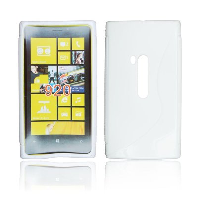 Silicone S-Line Nokia Lumia 920 white