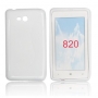 Silicone S-Line Nokia Lumia 820 white