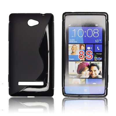 Silicone S-Line HTC 8S black