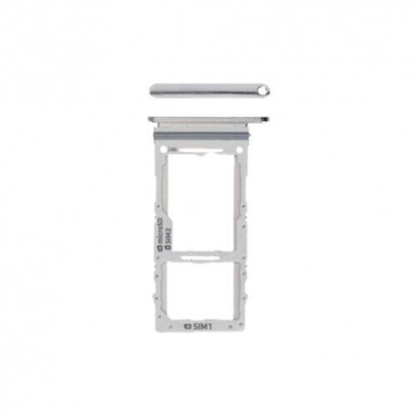 Samsung Galaxy Note 10 Plus Sim Card Tray Glow Silver ORIGINAL