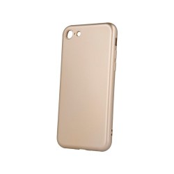 Apple iPhone 7/8/SE 2020/SE 2022 Testa Metallic Silicone Gold