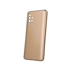 Samsung Galaxy A51 Testa Metallic Silicone Gold