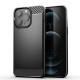 Samsung Galaxy A03 Testa Carbon Silicone Black