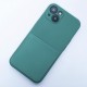 Apple iPhone 13 Pro Testa Card Cover Silicone Green