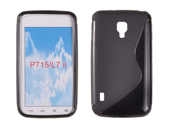 Silicone S-Line LG L7 II/P715 black