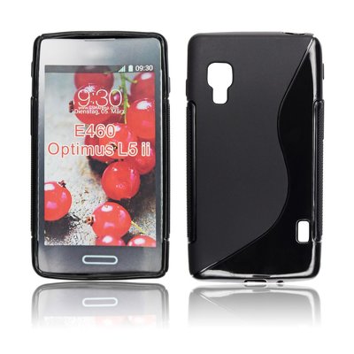 Silicone S-Line LG L5 II/E460 black