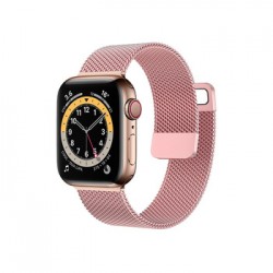 Milanese Bracelet Loop For Apple Watch 42/44/45mm RoseGold