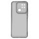 Xiaomi Redmi 10C Testa Crystal Diamond Silicone 2mm Trasparent Black