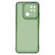 Xiaomi Redmi 10C Testa Crystal Diamond Silicone 2mm Trasparent Green