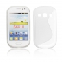 Silicone S-Line Samsung S6810 Galaxy Fame transparent/white