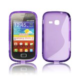 Silicone S-Line Samsung S6310 Galaxy Young violet