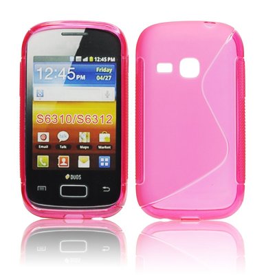 Silicone S-Line Samsung S6310 Galaxy Young pink