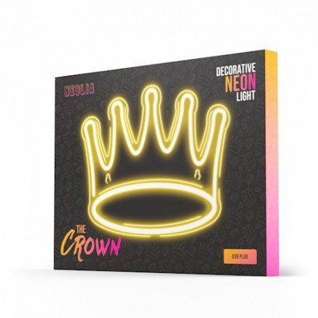 NEON PLEXI LED CROWN warm white NNE12 Neolia Light