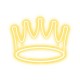 NEON PLEXI LED CROWN warm white NNE12 Neolia Light
