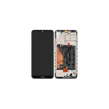 Huawei Y6S Lcd+Touch Screen+Frame+Battery Black ORIGINAL
