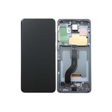 Samsung Galaxy S20 Plus Lcd+Touch Screen+Frame (No Front Camera) Gray ORIGINAL