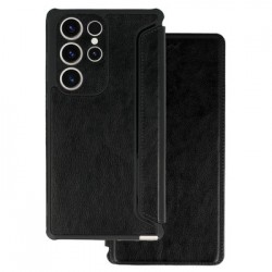 Samsung Galaxy A34 5G Testa Razor Leather Case Black