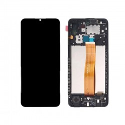 Samsung Galaxy A02 Lcd+Touch Screen+Frame Black ORIGINAL