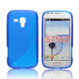 Silicone S-Line Samsung S7562 Galaxy S Duos blue