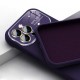 Apple iPhone 12 Soft Silicone Lens Purple