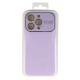 Apple iPhone 12 Soft Silicone Lens Light Purple