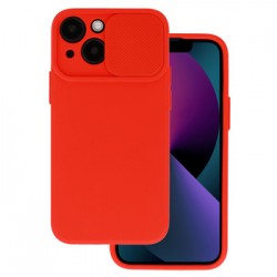 Apple iPhone 15 Testa Camshield Silicone Red