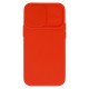 Apple iPhone 15 Testa Camshield Silicone Red