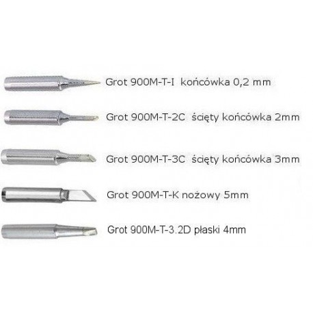 Tips for 900M T soldering stations set of 5PCS