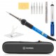 Set 10in1 precision soldering iron Techrebal "Blue Jet" TBJ60W