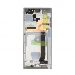 Samsung Galaxy Note 20 Ultra 5G Lcd+Touch Screen+Frame (No Front Camera) White ORIGINAL