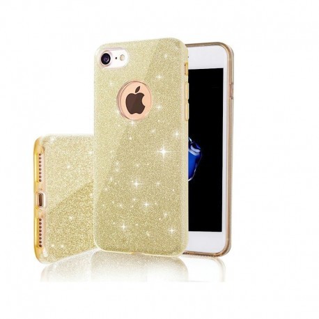 Xiaomi Poco X3/X3 Pro Testa Glitter 3in1 Silicone Gold