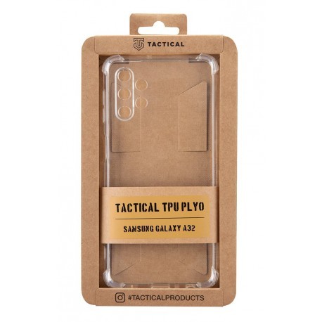 Samsung Galaxy A12/M12 Tactical Silicone Pylo Transparent
