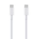 OBAL:ME Usb-C to Usb-C Charge Data Cable White 1m