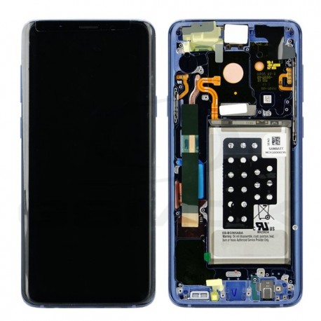 Samsung Galaxy S9 Plus Lcd+Touch Screen+Frame+Battery Blue ORIGINAL