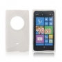 Silicone S-Line Nokia Lumia 1020 white