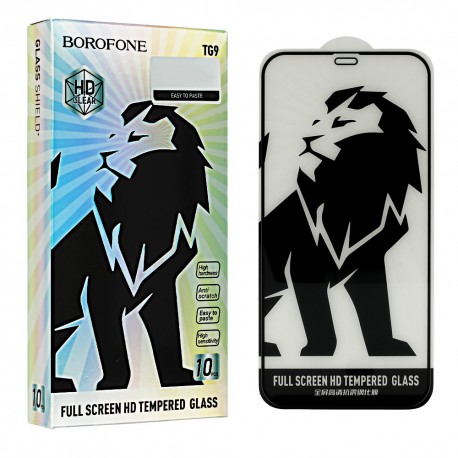 Apple iPhone 12 Pro Max Borofone 2,5D Full Face Tempered Glass (Set 10in1) 