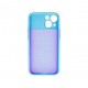 Apple iPhone 15 Testa Camshield Silicone Light Blue