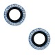 Apple iPhone 13 /13 Mini Tempered Glass Hard Diamond for Camera Lens Blue 2pcs