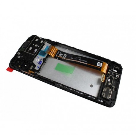 Samsung Galaxy M13 4G Lcd+Touch+Frame Black ORIGINAL