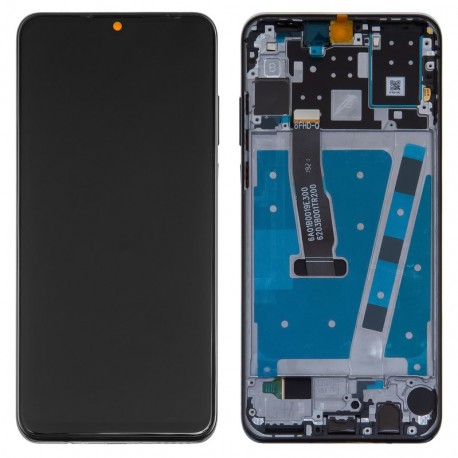 Huawei P30 Lite Lcd+Touch Screen+Frame Black 48MP GRADE A