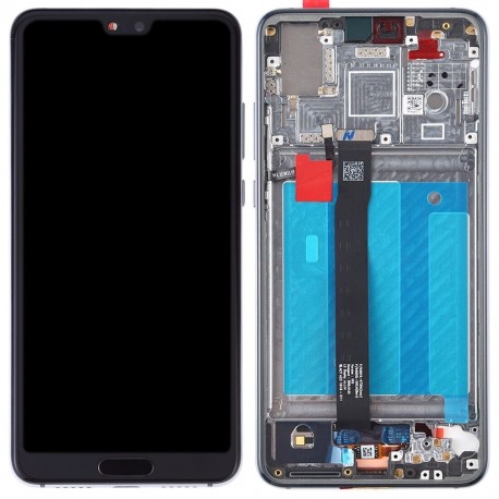 Huawei P20 Lcd+Touch Screen+Frame Twilight Without Logo GRADE A