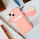 Apple iPhone 11 Card Cover Silicone Pink