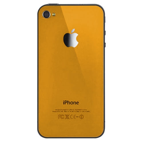 iPhone 4S BatteryCover orange HQ