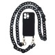 Universal long Chain for Phones Mottled Black