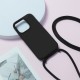 Apple iPhone 15 Testa Strap Silicone Design 1 Black
