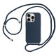 Apple iPhone 15 Testa Strap Silicone Design 1 Navy