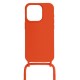 Apple iPhone 15 Testa Strap Silicone Design 1 Orange