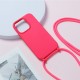 Apple iPhone 15 Testa Strap Silicone Design 1 Pink