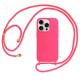 Apple iPhone 15 Testa Strap Silicone Design 1 Pink